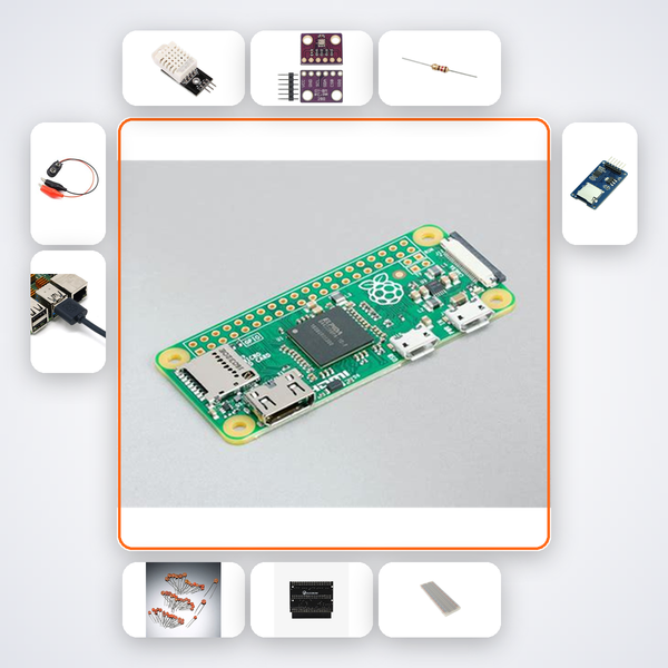 Baby Room Comfort Monitor Kit with Raspberry Pi Zero + DHT22
