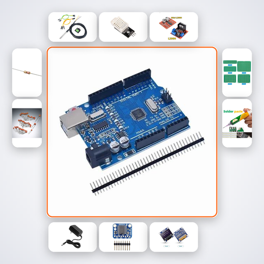 Baby Room Comfort Monitor Pro Kit with Arduino Uno + DHT22