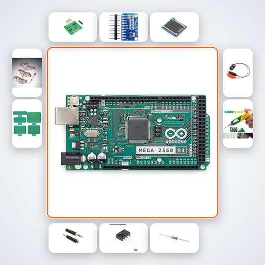 Benchtop Component Tester LCR Kit with Arduino Mega