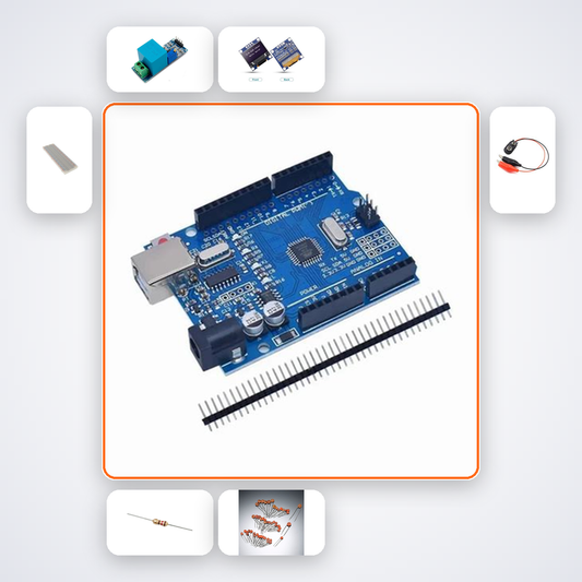 BH1750 Light Intensity Sensor Starter Kit Kit with Arduino Uno + Sensor