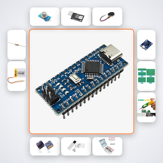 Biofeedback Stress Therapy Device Kit with Arduino Nano + Sensor