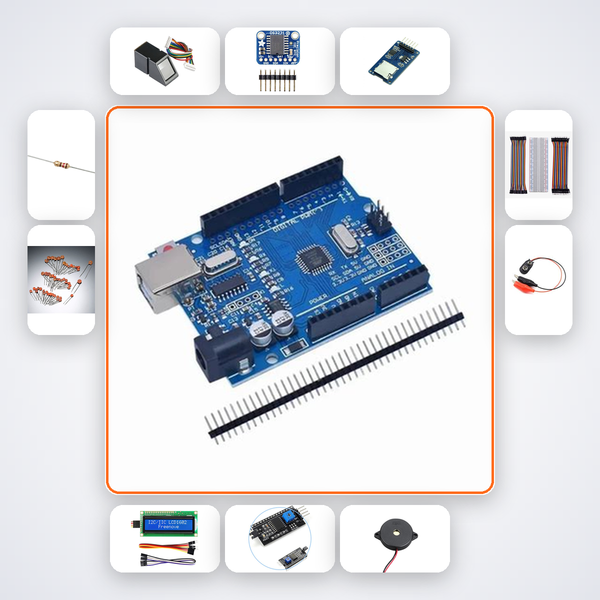 Biometric Time-Stamped Attendance Variant 15 Kit with Arduino Uno + Sensor