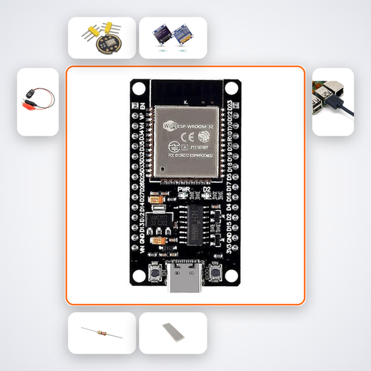 Bird Call Identifier Advanced Kit with ESP32 + LED