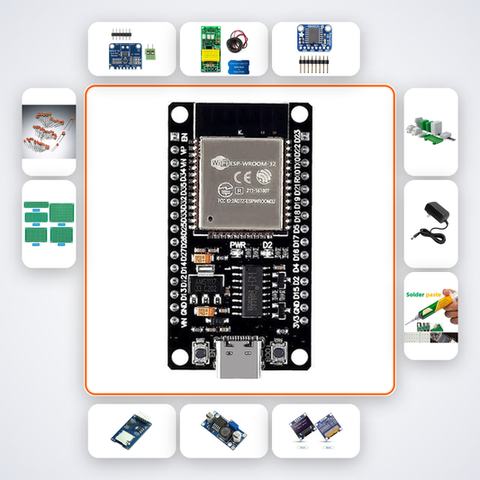 Blockchain Energy Metering Node Kit with ESP32 + LED
