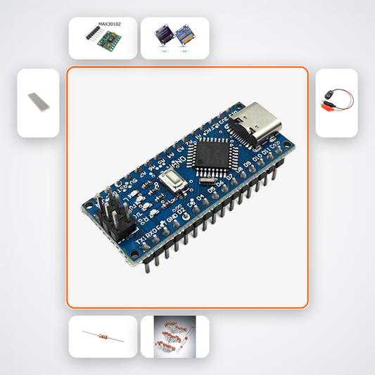 Blood Pressure Approximator Kit with Arduino Nano + LED