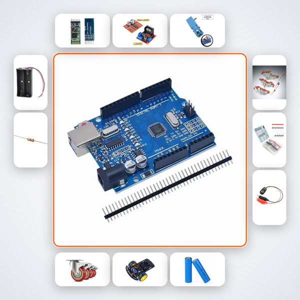Bluetooth RC Car Kit with Arduino Uno + HC-05