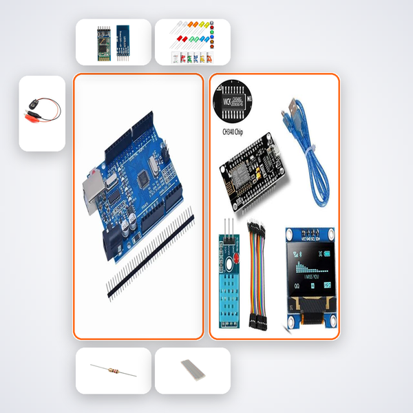 Bluetooth Temperature Reporter Kit with Arduino Uno + Sensor