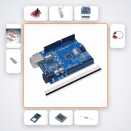 Bridge Stress Load Analyser Kit with Arduino Uno