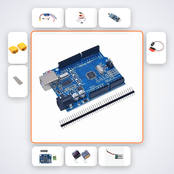 Brushless Motor Speed Governor Kit with Arduino Uno + Motor