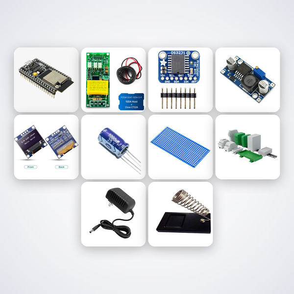 Building Energy Audit Logger Kit with ESP32 + LED
