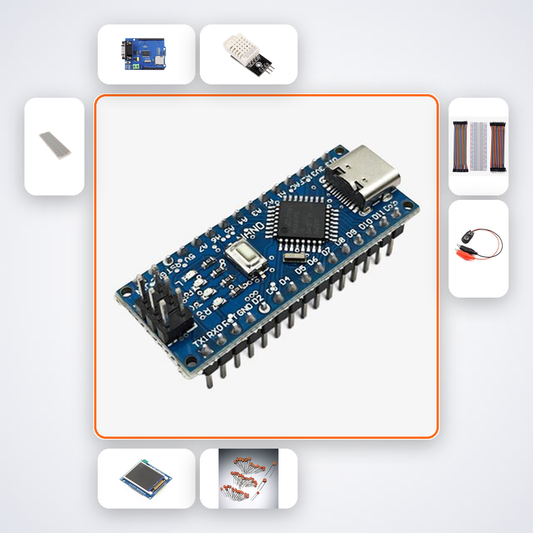 CAN Bus Multi-Node Network Kit with Arduino Nano + DHT22