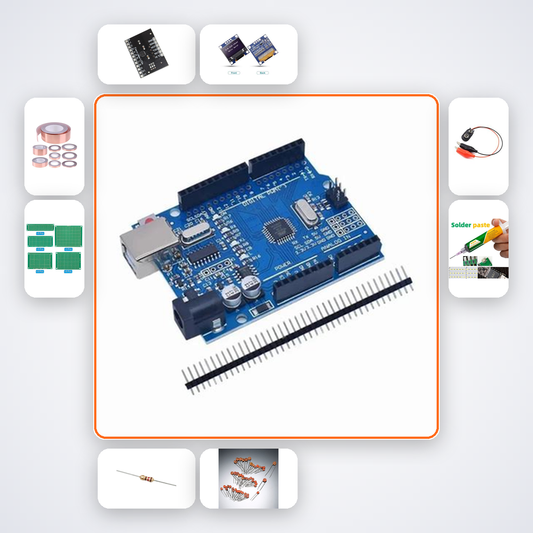 Capacitive Proximity Distance Sensor Kit with Arduino Uno + Sensor