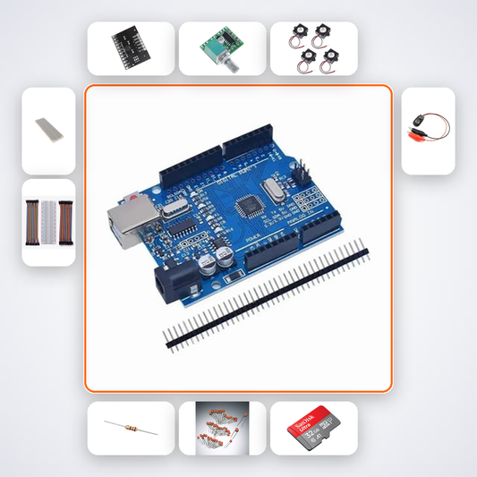 Capacitive Touch Keyboard Kit with Arduino Uno + Sensor