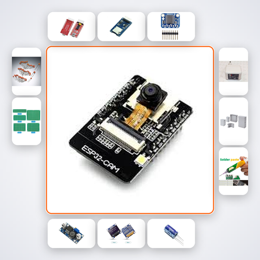 CCTV Analytics Motion Heatmap Kit with ESP32 + LED