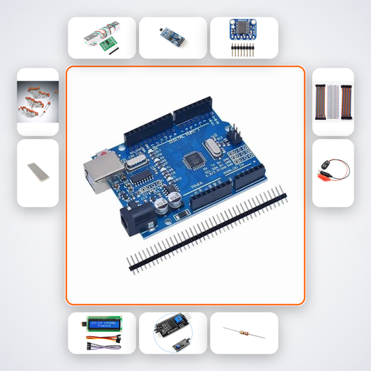 Centripetal Force vs Radius Study Kit with Arduino Uno + Sensor