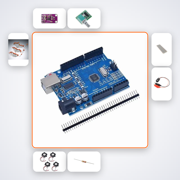 Clap Echo Reverb Box Kit with Arduino Uno