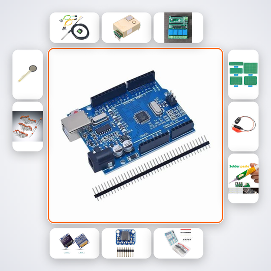 Classroom CO2 Monitor Kit with Arduino Uno + Relay