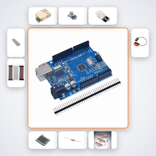 Classroom CO2 Monitor Plus Kit with Arduino Uno + Sensor