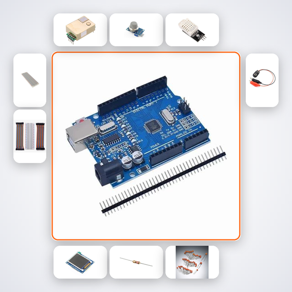 Classroom CO2 Monitor Plus Kit with Arduino Uno + Sensor