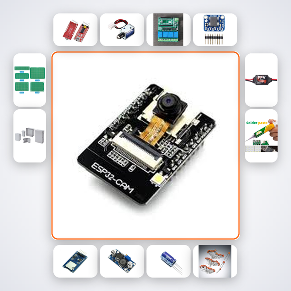 Computer Vision Facial Recognition Door Variant 26 Kit with ESP32 + Relay
