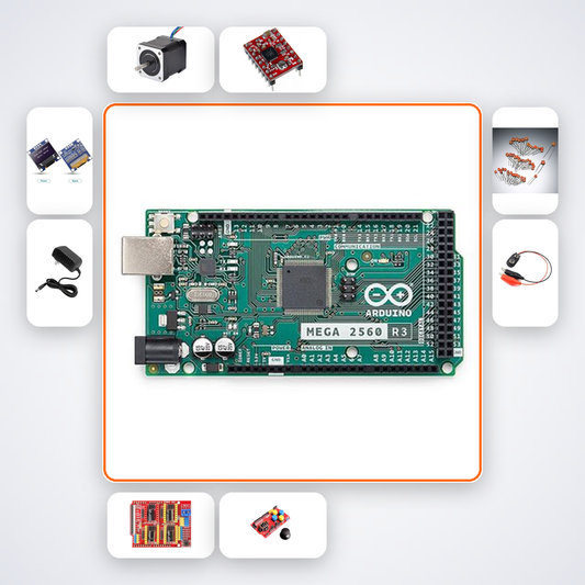 Crane Trolley and Hoist Controller Kit with Arduino Mega + Stepper Motor