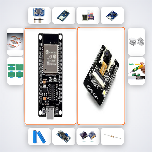 Crop Leaf Disease Image Classifier Kit with ESP32 + Camera