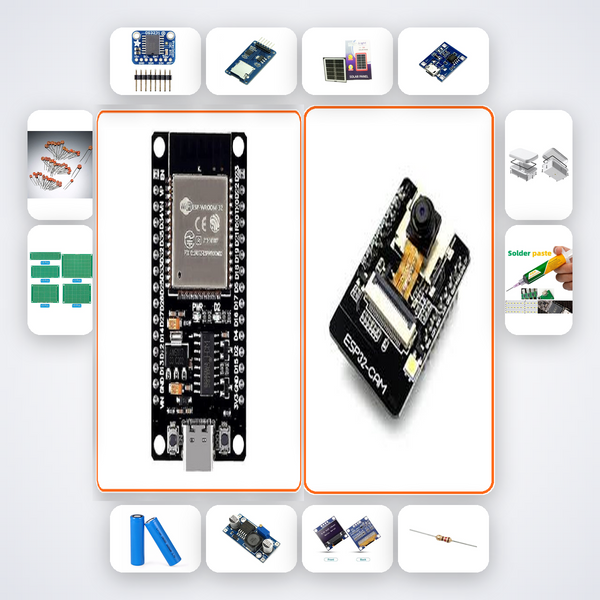 Crop Leaf Disease Image Classifier Kit with ESP32 + Camera