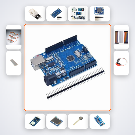 Crop Microclimate Logger Kit with Arduino Uno + DHT22