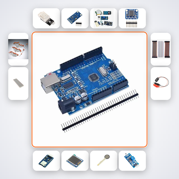 Crop Microclimate Logger Kit with Arduino Uno + DHT22
