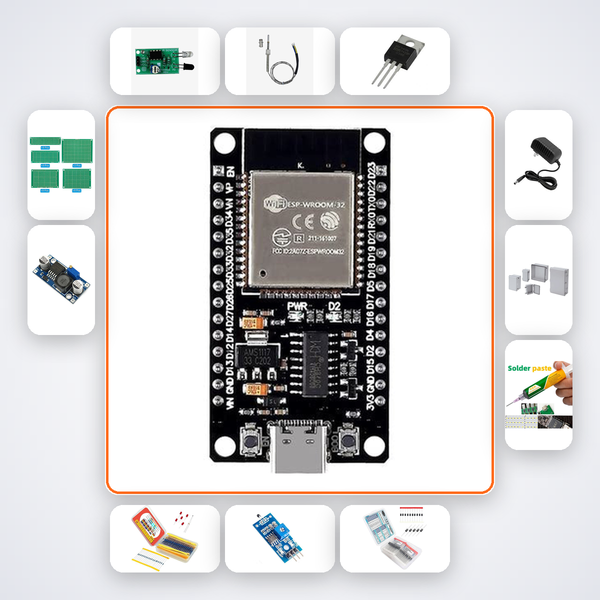 Cyberpunk Neon Sign Controller Kit with ESP32