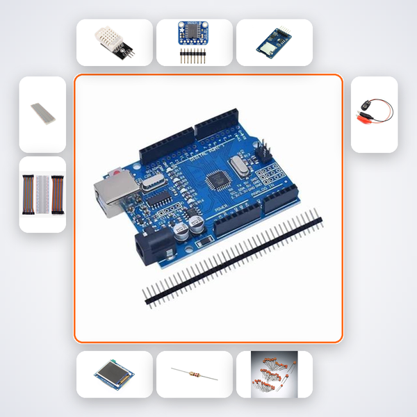 Data Anomaly Detector Chart Kit with Arduino Uno + DHT22