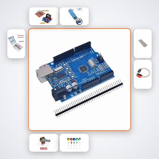 Motor Speed Controller Kit with Arduino Uno + PWM