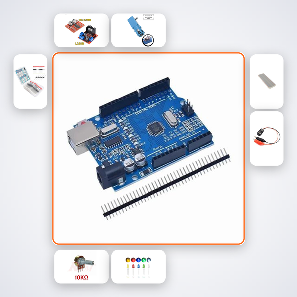 Motor Speed Controller Kit with Arduino Uno + PWM