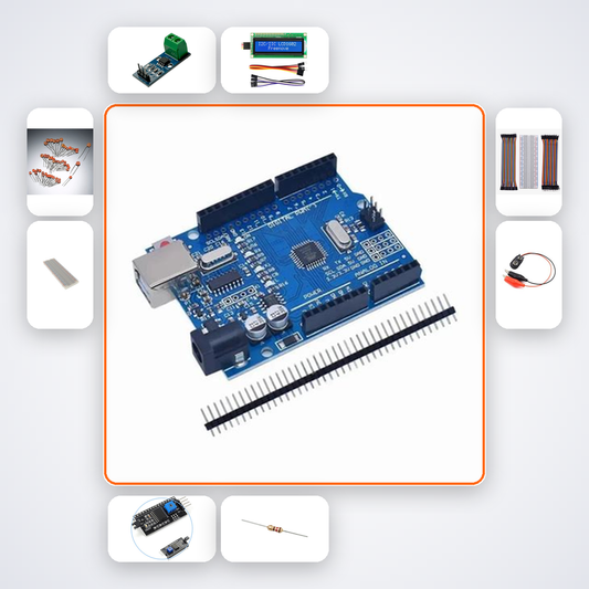 Digital Voltmeter Ammeter Kit with Arduino Uno