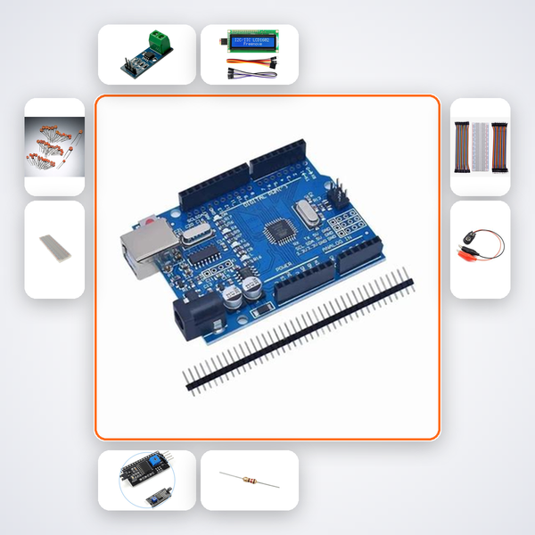 Digital Voltmeter Ammeter Kit with Arduino Uno