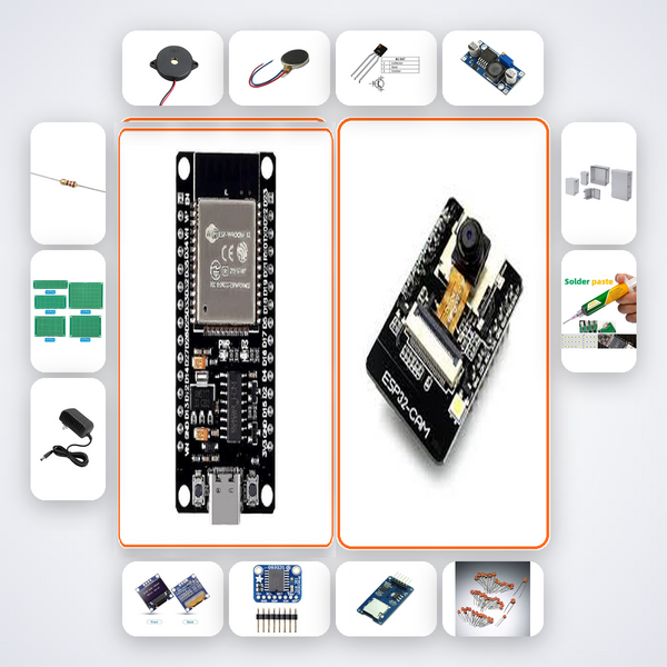 Driver Drowsiness Detection System Kit with ESP32 + Camera
