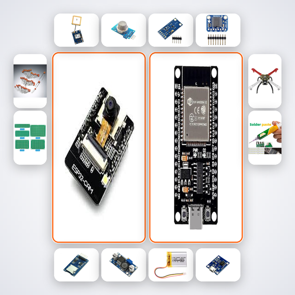 Drone-Assisted Crop Scouting System Kit with ESP32 + Sensor