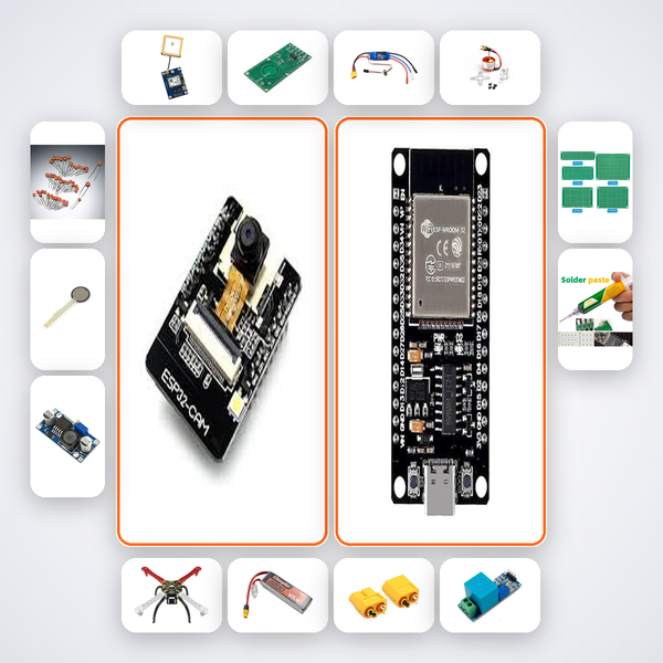 Drone GPS Navigator Kit with ESP32 + Motor