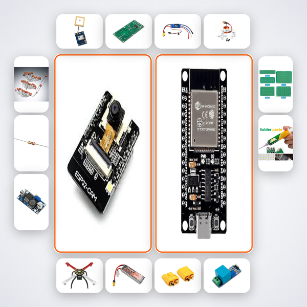 Drone Perimeter Guard Variant 4 Kit with ESP32 + Motor
