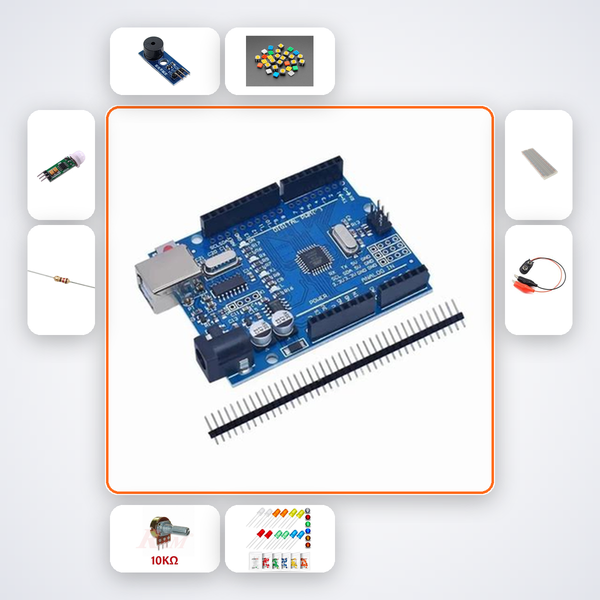 Drum Machine Sequencer Kit with Arduino Uno + LED