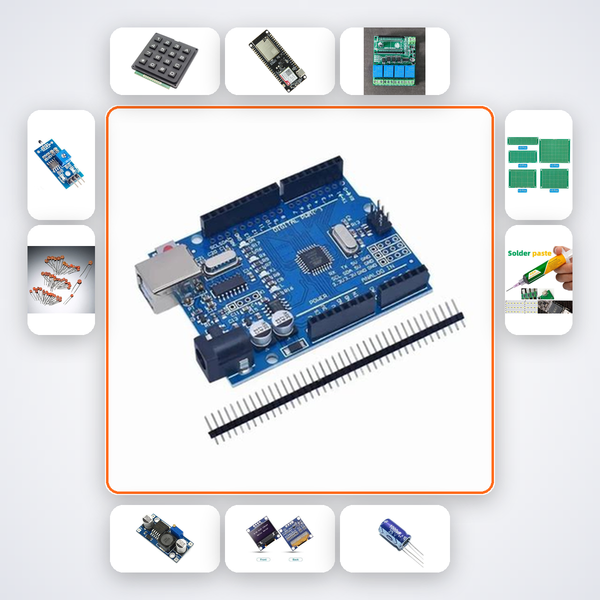 Duress Code Alert System Variant 22 Kit with Arduino Uno + Relay