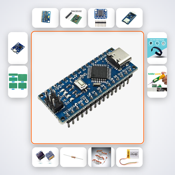 Earthquake Vibration Logger Plus Kit with Arduino Nano + MPU6050