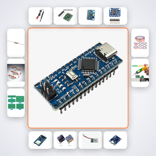 Earthquake Vibration Logger Pro Kit with Arduino Nano + MPU6050