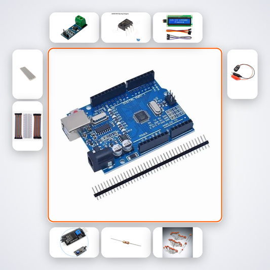 Electromagnetic Induction Meter Kit with Arduino Uno