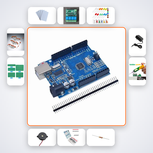 Encrypted RFID Car Immobiliser Variant 21 Kit with Arduino Uno + Relay