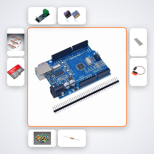 Energy Usage Monitor Kit with Arduino Uno + Sensor