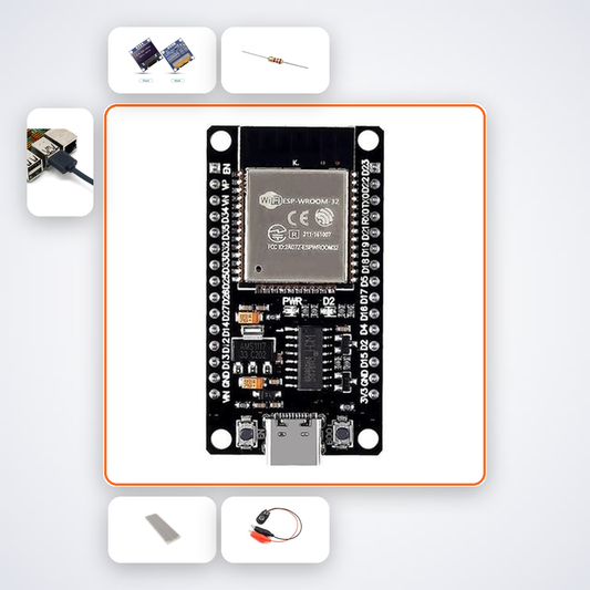 ESP32 BLE Beacon Scanner Kit with ESP32 + LED ESP32 2