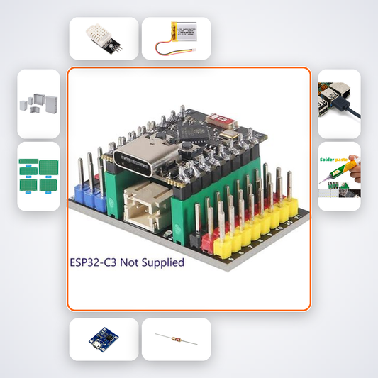 ESP32-C3 Compact MQTT Gateway Kit with ESP32 + DHT22