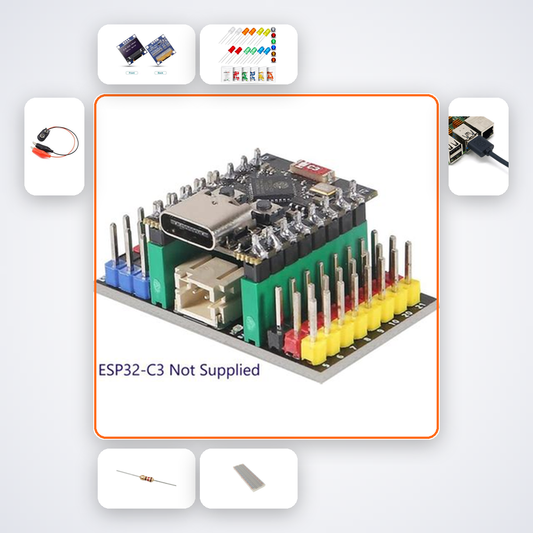ESP32-C3 Thread Border Router Kit with ESP32 + LED