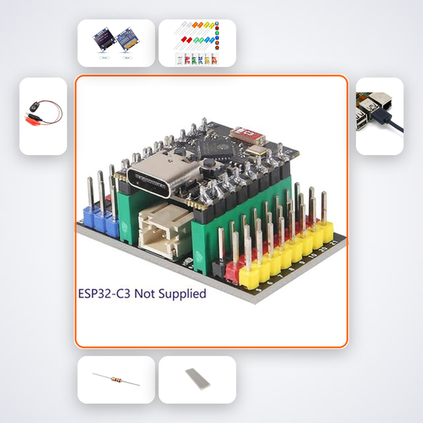 ESP32-C3 Thread Border Router Kit with ESP32 + LED